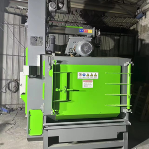 Küçük dökümler için yüksek verimli Q32 paletli bilyeli temizleyici, otomatik yük/boşaltma, fabrika doğrudan, hızlı çapak alma ve pas giderme - Product Image 1