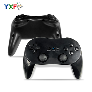 Mando con cable para Nintendo Wii pro, mando negro - Product Image 2