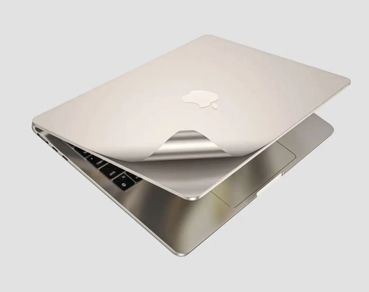 LFD909 autocollant de protection pour ordinateur portable, imperméable, anti-empreintes digitales, housse de corps pour Macbook