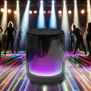 Smart Speaker portatile RGB con effetto TWS 5W Bluetooth Wireless DC Power Source Radio Laptop Dream Light controllo vocale - Product Image 3