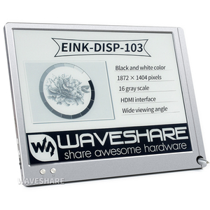 Schermo e-ink da 10.3 pollici display e-paper interfaccia Hd-mI protezione per gli occhi nessun supporto per luce blu Raspberry Pi/Jetson Nano/computer