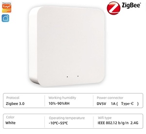 XZJ Tuya Zigbee 3.0 Smart Gateway Multi-Mode <strong>Home</strong> <strong>Automation</strong> Hub Smart Life APP WIFI Connected Remote Control Smart <strong>Home</strong> <strong>System</strong> - Product Image 2