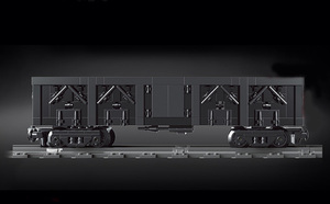新しいデザインクリエイティブレンガRC蒸気機関車電気鉄道モデルDIYビルディングブロックリモートコントロールトレインRCおもちゃ - Product Image 6