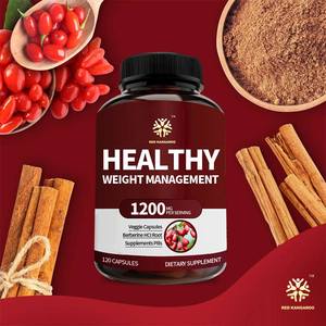 Özel etiket Premium Berberine HCL 1200mg kök takviyeleri hayır GMO sağlıklı ağırlık yönetimi Capsules gie kapsüller - Product Image 6