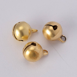 <strong>Fashion</strong> 6 Craft Suppliers Small Bronze 10mm Brass Jingle <strong>Bell</strong> Metal Christmas Copper <strong>Bells</strong> Fishing <strong>Bells</strong> for Estival Party