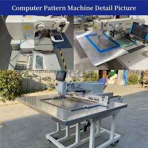 Automatic <strong>Pattern</strong> Sewing Machine Computerized Programmable Computer <strong>Pattern</strong> Sewing Machine Shoe Leather Industrial Sew Machine - Product Image 4
