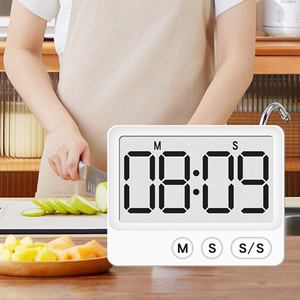 Large Screen LCD Digital Countdown Kitchen <strong>Timer</strong> <strong>with</strong> Simple Alarm <strong>LED</strong> Cute Plastic Style for Baking and Cooking - Product Image 3