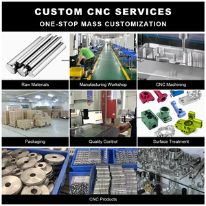 Milling Manufacturing <strong>Factory</strong> <strong>CNC</strong> Machining Aluminum Parts Custom Rapid Prototyping and Fabrication Services <strong>Programming</strong> - Product Image 5