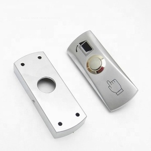 Access <strong>control</strong> <strong>switch</strong> <strong>with</strong> exposed and concealed zinc alloy metal exit <strong>button</strong>, LED indicator light <strong>with</strong> bottom <strong>box</strong> - Product Image 3