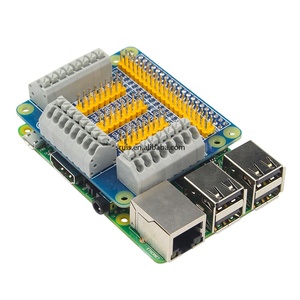 <span class=keywords><strong>GPIO</strong></span>-Erweiterungsplatinen-Erweiterungs modul Kompatibles <span class=keywords><strong>Raspberry</strong></span> <span class=keywords><strong>PI</strong></span> 2 <span class=keywords><strong>3</strong></span> B B-Modell mit Schrauben
