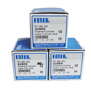 Controlador de temperatura inteligente totalmente automático de 48mm x 48mm con componentes electrónicos de salida de relé de comunicación 485 - Product Image 5