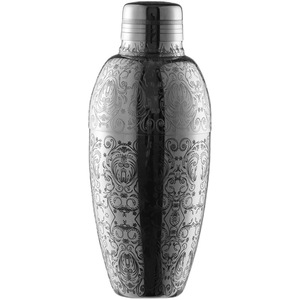 Yüksek kalite 304 paslanmaz çelik kokteyl Shaker Set üç bölüm kazınmış mikser Jigger özel bakır cam inşaat - Product Image 1
