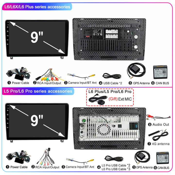 LEHX 8Core 4G+5G Wifi 2 Din Android Auto Stereo Car Radio for Peugeot 407 1 2004- 2011 Carplay GPS Autoradio Car DVD Player