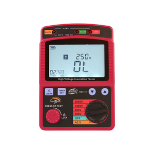Multifunction Installation Tester with Low OHM Continuity LOOP Resistance RCD <strong>Testing</strong> for Machine &amp; Battery 1-Year Warranty - Product Image 2