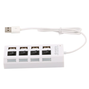 Venta al por mayor Software de hardware de la computadora 4 puertos Multi Splitter 7 en 1 USB 2,0 3,0 Hub para PC portátil