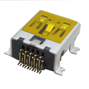USB-C-RS10มินิ USB Type B แจ็ค10Pin ขั้วต่อมุมขวา SMT - Product Image 3