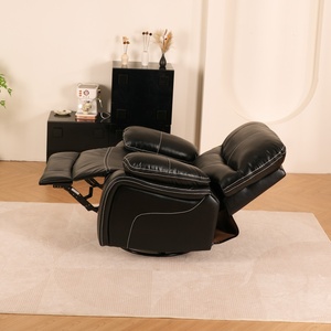 Распродажа, роскошный Повседневный раскладной диван с поворотом на 360 градусов и кожаной тканью, недорогой раскачивающийся массаж для гостиной - Product Image 5