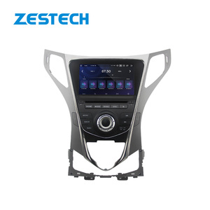 ZESTECH工厂安卓12车载DVD播放器现代Azera 2011-2012车载立体声收音机全球定位系统导航多媒体 - Product Image 1