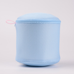 Cao Cấp Zip Đồ Lót Vớ Rửa Túi Bền <span class=keywords><strong>Polyester</strong></span> Tốt Túi Lưới Đóng Mở Tổ Ong Thiết Kế Giặt Lưu Trữ Túi Cho Áo Ngực - Product Image 3