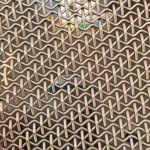 Guter Preis Weave Decoration Mesh Dekorative Drahtgitter platten Kunden größe Dekoratives Draht geflecht für Möbel