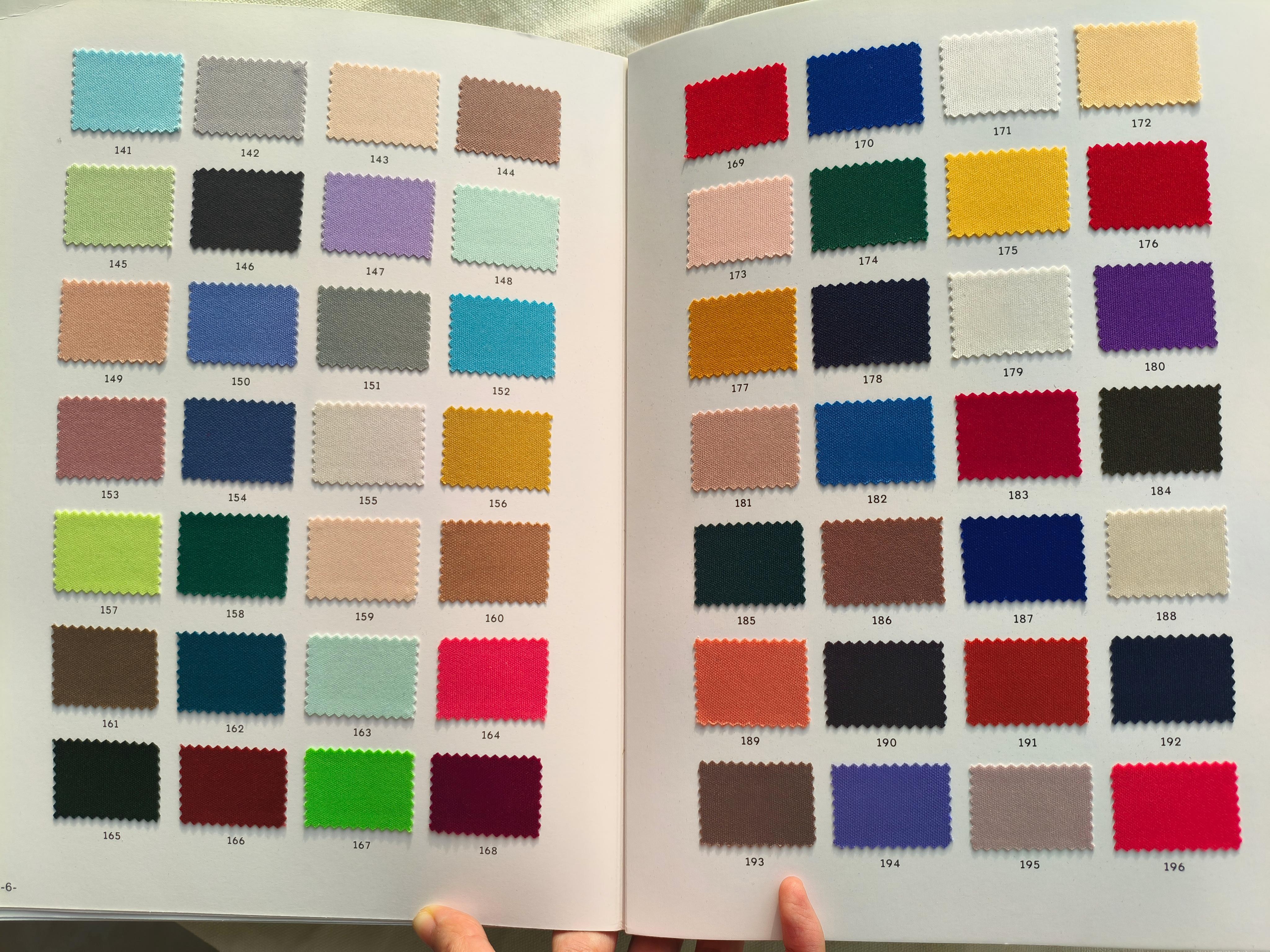 Hay más de 500 colores en el catálogo para elegir.