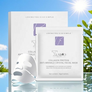 Bio kollajen gerçek derin maske (4 yaprak X 1.19 Oz.) Bayan için yoğun cilt nemlendirici gençleştirme yüz maskesi için yüz sayfası maskeleri - Product Image 2