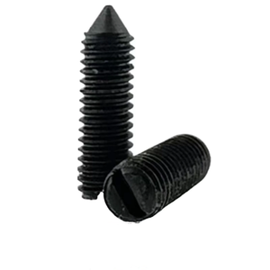 DIN <span class=keywords><strong>553</strong></span>セットスクリューグレード8.8ロック機構スチールステンレス鋼アルミニウムチタンインチメトリック亜鉛メッキ黒酸化物