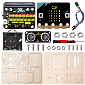 STEM Programming Education Toys Kit DIY Entfernungs erkennungs roboter-Kit mit Micro Bit Board Robotics Learning Kit für Starter - Product Image 3