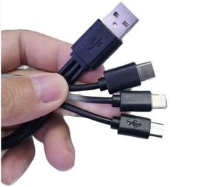 ETERNALSTARマイクロUSBスプリッタケーブル3 in 1マルチマイクロUSB充電コードタイプオスからUSB C 3.1電源充電コード - Product Image 1