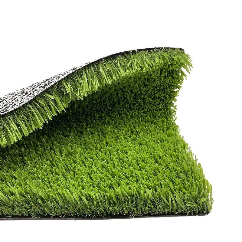 UNI無料サンプルプラスチック人工芝充填なしサッカーサッカー人工芝