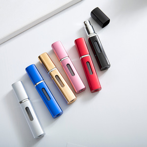 Neue Einführung Mutil Größe 8 ml schwarz weiß leicht nachfüllbarer nachfüllbarer Reiseparfümzerstäuber - Product Image 3