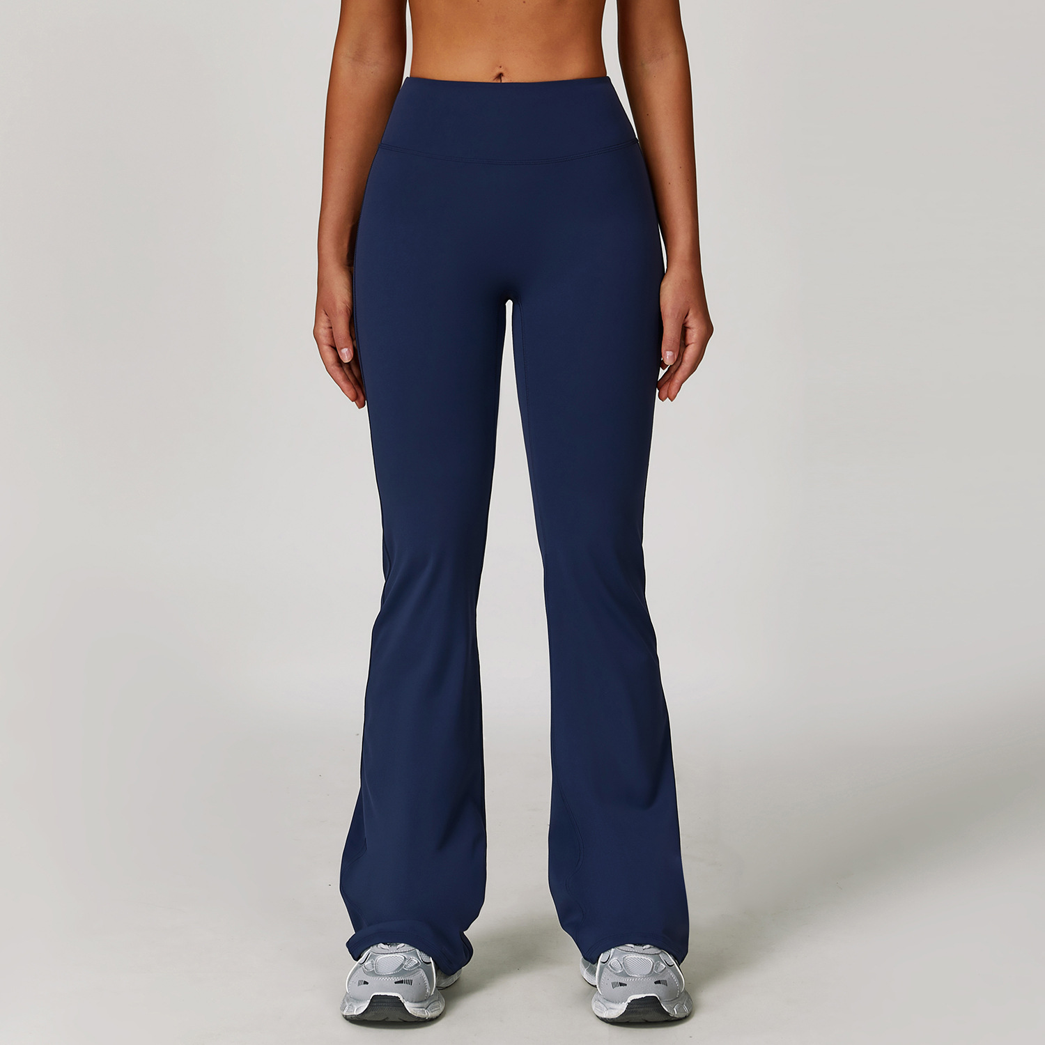 Navy Flare Pants