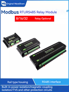 WaveShare <strong>Modbus</strong> <strong>RTU</strong> 8/16/32 Relay Module Industrial RS485 Interface with Isolation Protection - Product Image 6
