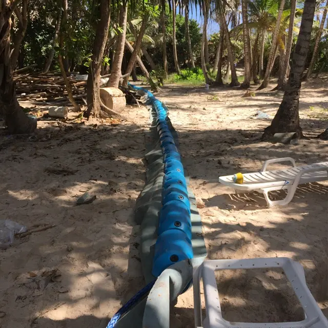 Corda de hmpe sintética de alta resistência, 12 fios 100% uhmwpe, corda de fibra, montar com linha de flutuador, para bloqueio de debris de praia