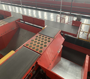 Selezionatrice automatica ad alta efficienza selezionatrice di ruote personalizzata per lo smistamento di pacchi - Product Image 3
