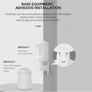 RSH Tuya Zigbee Infrared PIR Motion <strong>Sensor</strong> Wireless Smart Home Security Device that <strong>Detects</strong> People Movement for Alarm <strong>Systems</strong>