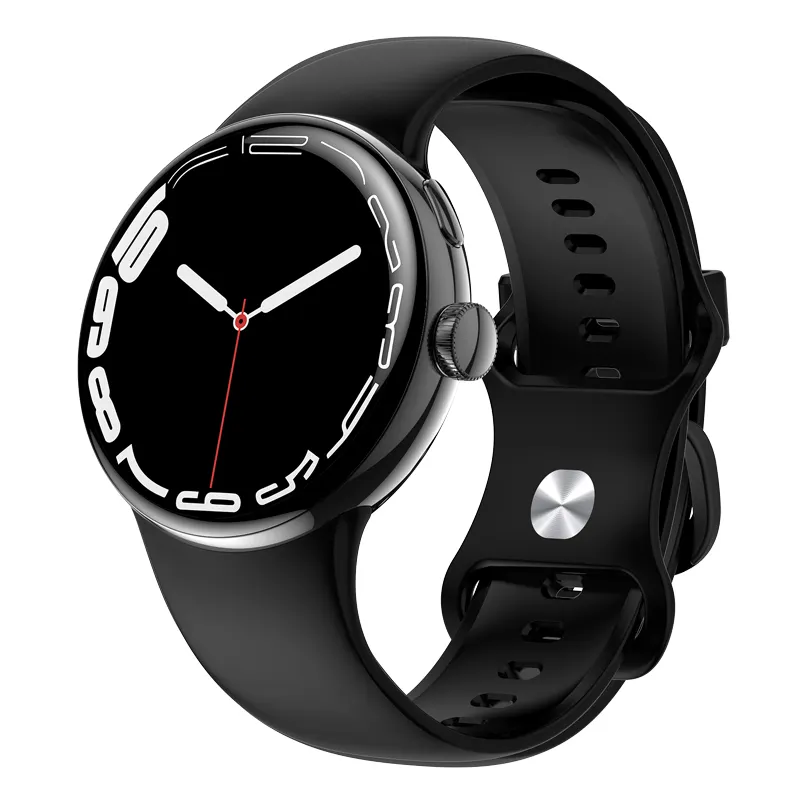 Montre connectée à écran AMOLED, NFC, BT, appel, commande vocale, affichage permanent, Amoled, pour Google Pixel, pour Android