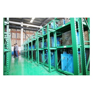 Unidad de almacenamiento Estantes y estantes apilables Estantería de palés Almacenamiento de almacén Estante de palés extraíble Sistema de estante de molde de metal de almacenamiento - Product Image 3