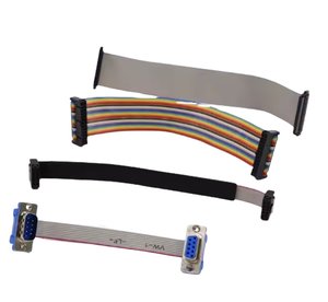 Custom Flat Ribbon <strong>Cables</strong> with <strong>IDC</strong> Connectors Multicolor &amp; Grey Options Made in Italy - Product Image 1