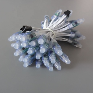 Filo bianco 18awg Pixel 5V nodi rotondi con trecce impermeabili WS2811 Smart RGB Led stringa indirizzabile digitale Full Color IP68 - Product Image 2