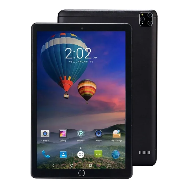 BDF A10 4G LTE Tablet PC 10,1 Zoll 4GB 64GB Android 10.0 MTK8321 Quad-Core-Unterstützung Dual-SIM