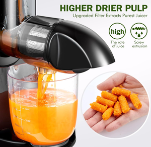 10 en iyi sıkacağı makinesi 98% suyu verim yüksek saflıkta meyve suyu yavaş sıkacağı makinesi - Product Image 5