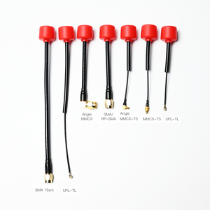 5.8G Lollipop 5LHCPRHCPアンテナ高ゲイン2.8DbiSMA UFL IPEXMMCX長さ150mmRC FPVレーシングドローントランスミッターパーツ用 - Product Image 2