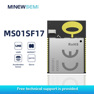 Uwb và BLE 5.2 mô-đun dw3120 nrf52833 PCB + gốm ăng ten 512KB điện năng cực thấp vị trí theo dõi uwb RF mô-đun - Product Image 2