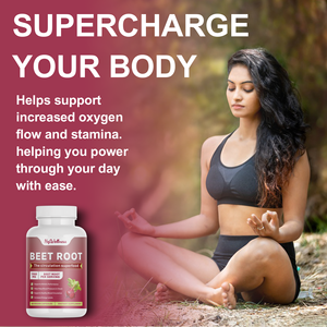 Capsules en poudre d'extrait de betterave biologique à base de plantes <span class=keywords><strong>Capsule</strong></span> de betterave pour le soutien de l'endurance énergétique Supplément pour la pression artérielle - Product Image 3