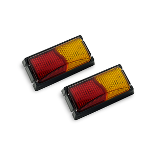 ไฟแสดงสถานะรถบรรทุกแบบทูโทน4นิ้วใหม่24V/12V LED โคมไฟเรโทรไฟรถพ่วง5W วัสดุเหล็กพลาสติกพลังงาน - Product Image 5