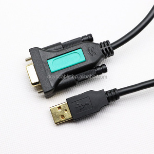 USB2.0オス-RS232DB9ピンオスコンバーターケーブル1.8mプリンターデータケーブル、充電機能付き5V/12VUSBケーブル - Product Image 6