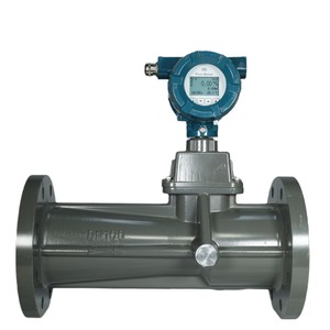 Medidor de flujo de vórtice de precesión, medidor de flujo de aire con salida de pulso de 4-20mA, fuente de alimentación de 24V