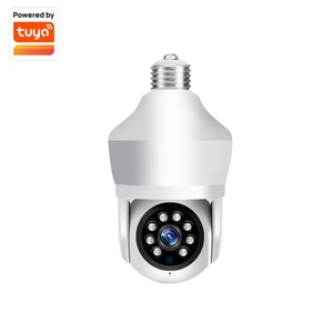 Sistema DE SEGURIDAD CCTV para el hogar de 3MP/5MP, cámara IP HD VR LED FishEye, Bombilla de 360 grados, cámara de visión nocturna IR, aplicación inteligente Tuya - Product Image 1