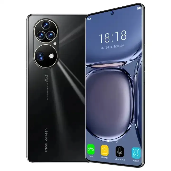 2022 Huwai P50 pro7.1インチ16GB1テラバイトAndroidスマートフォン10コア5G携帯電話デュアルSIMデュアルスタンバイ電話
